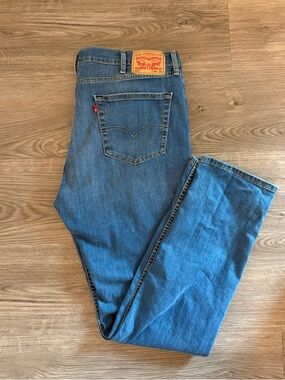 Levi's 511 Slim Straight Jeans - Blue Denim - Mens size 40x34